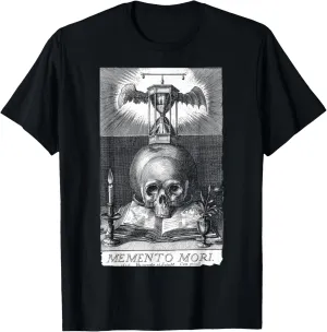 Memento Mori Stoicism Philosophy Philosopher Memento Mori T-Shirt