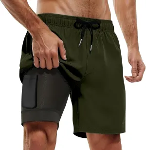 Men Cargo Pants Casual Linen Stretch Waist Pant Beach Sweatpant Joggers Fitness Running Workout Sweat