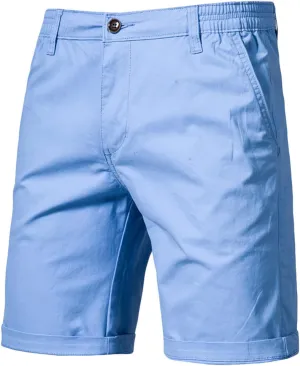 Mens Athletic Hiking Tactical Shorts Lightweight Slim-Fit 5" Shorts Outdoor Cargo Short Classic Stretch Chino Shorts