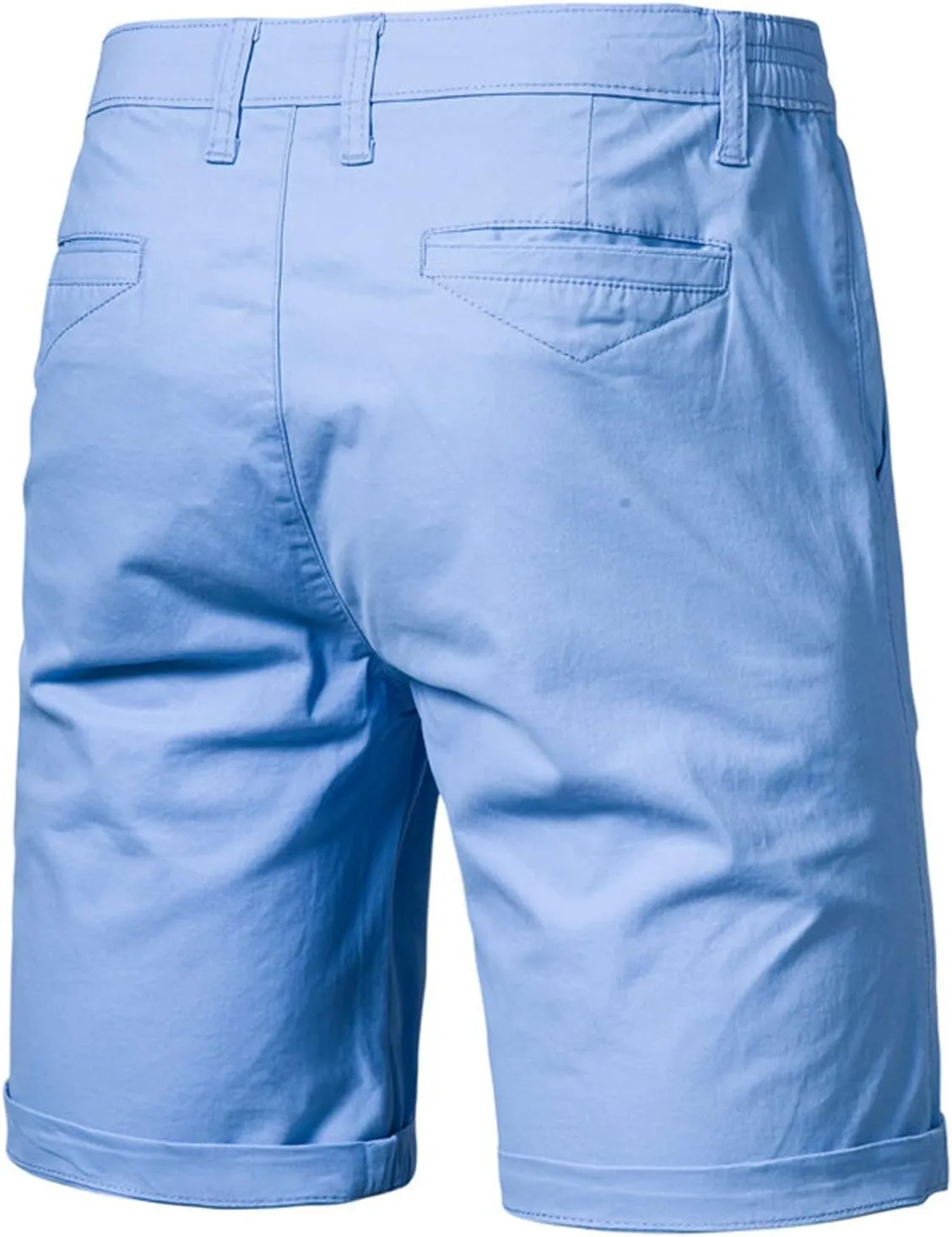 Mens Athletic Hiking Tactical Shorts Lightweight Slim-Fit 5" Shorts Outdoor Cargo Short Classic Stretch Chino Shorts