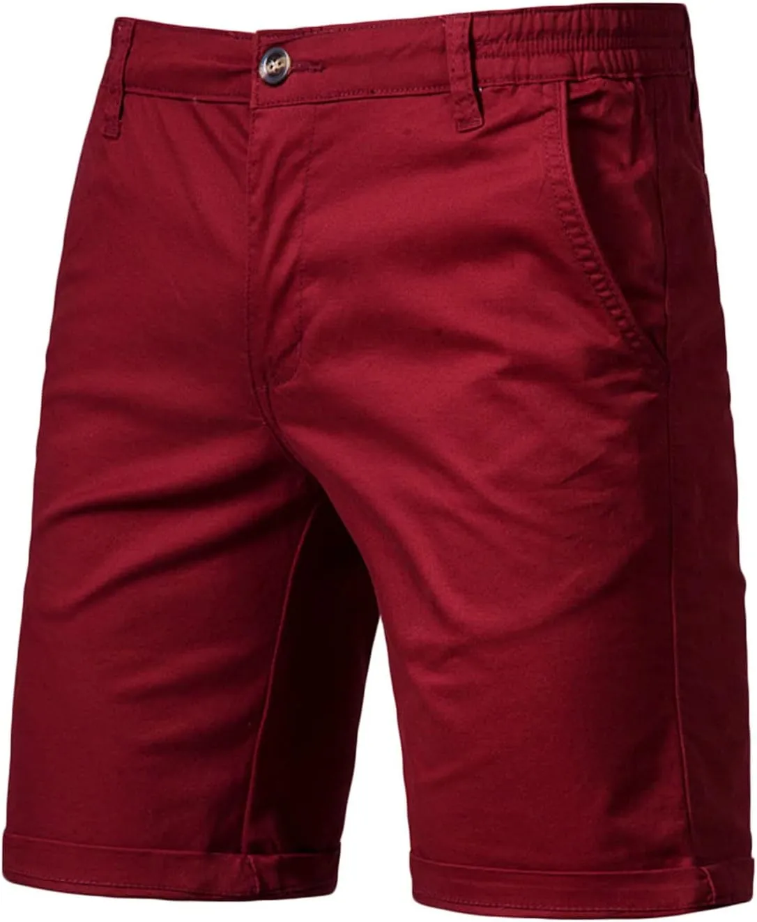 Mens Athletic Hiking Tactical Shorts Lightweight Slim-Fit 5" Shorts Outdoor Cargo Short Classic Stretch Chino Shorts