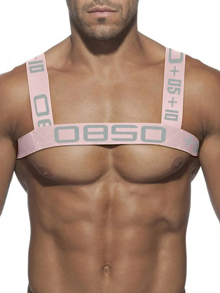 Men's Posture Support Harness Elastic Fitness Straps