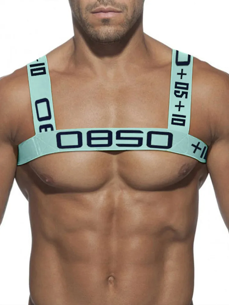 Men's Posture Support Harness Elastic Fitness Straps