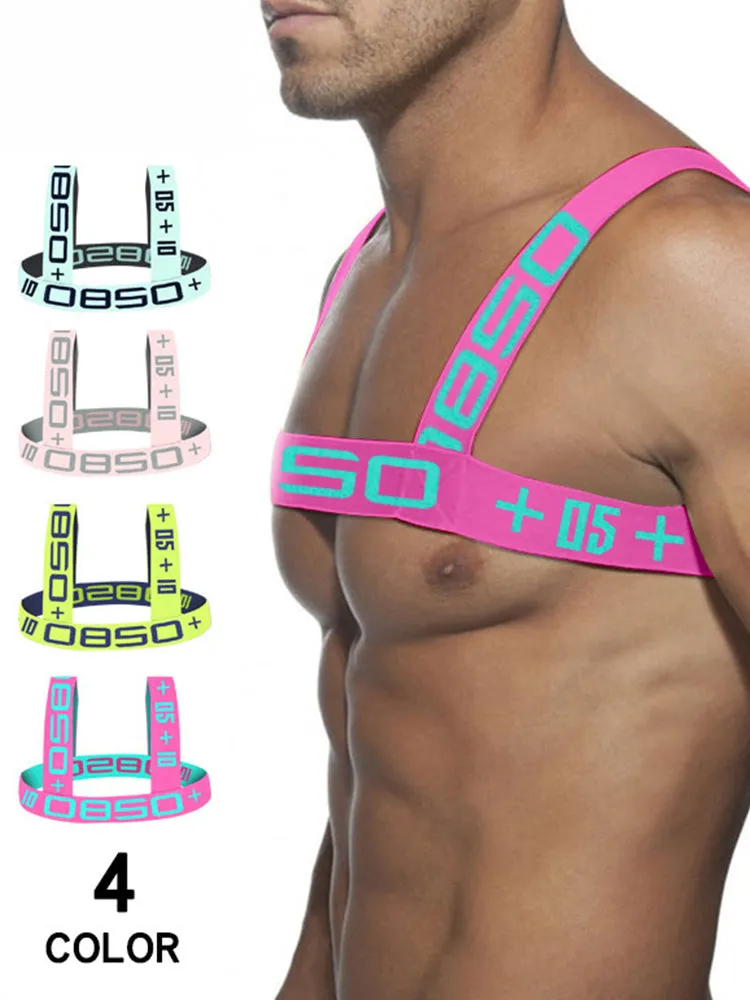 Men's Posture Support Harness Elastic Fitness Straps