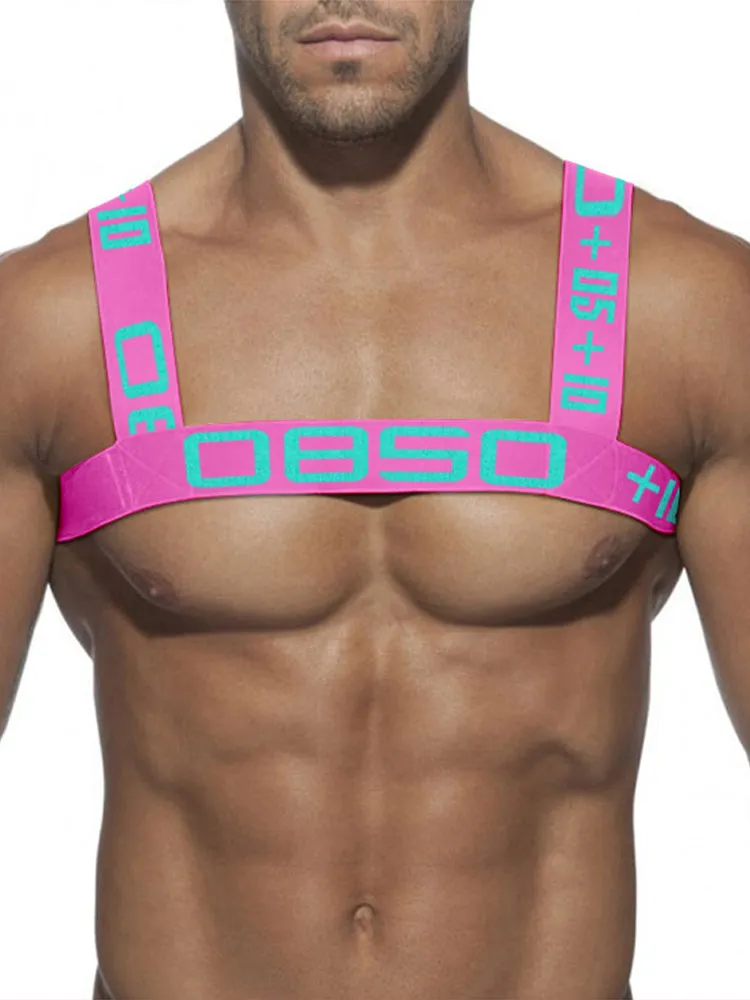 Men's Posture Support Harness Elastic Fitness Straps