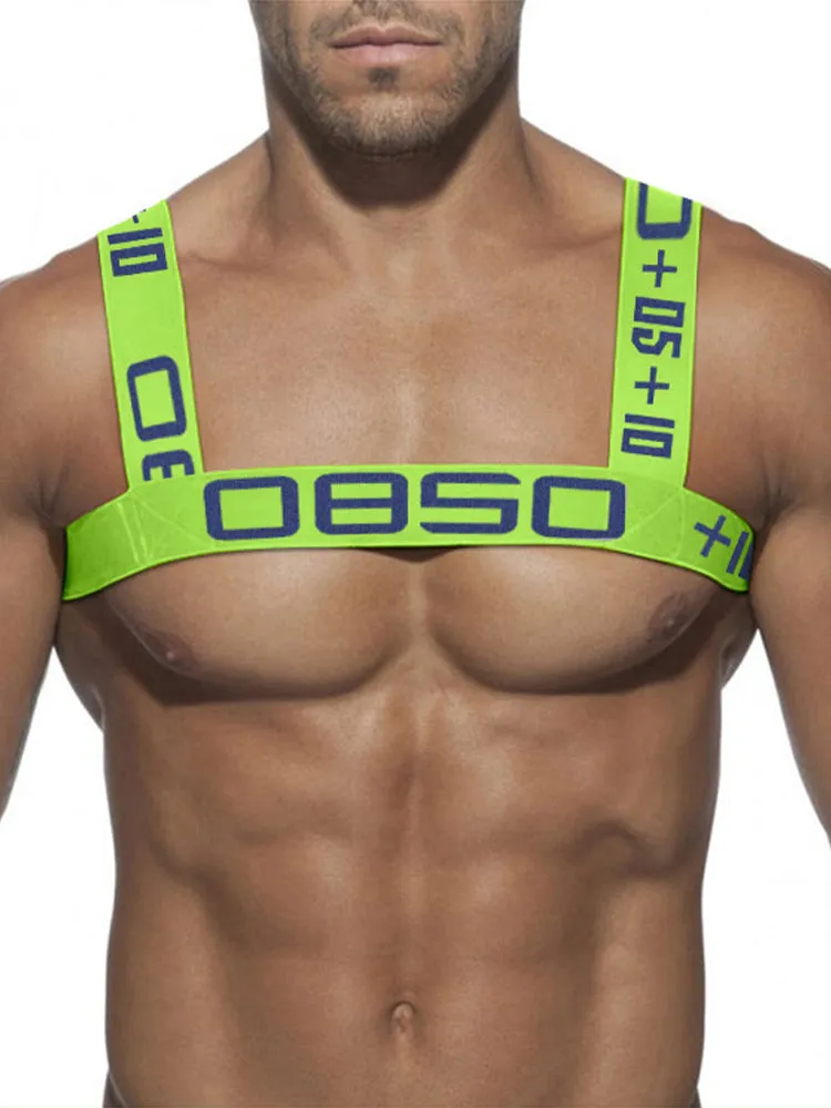 Men's Posture Support Harness Elastic Fitness Straps