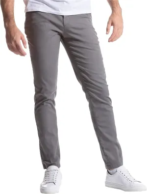 Mens Skinny Tapered Dress Pants Comfort Trouser Slim-Fit Front Solid Casual Pants Stretch Chino Casual Fit Trousers