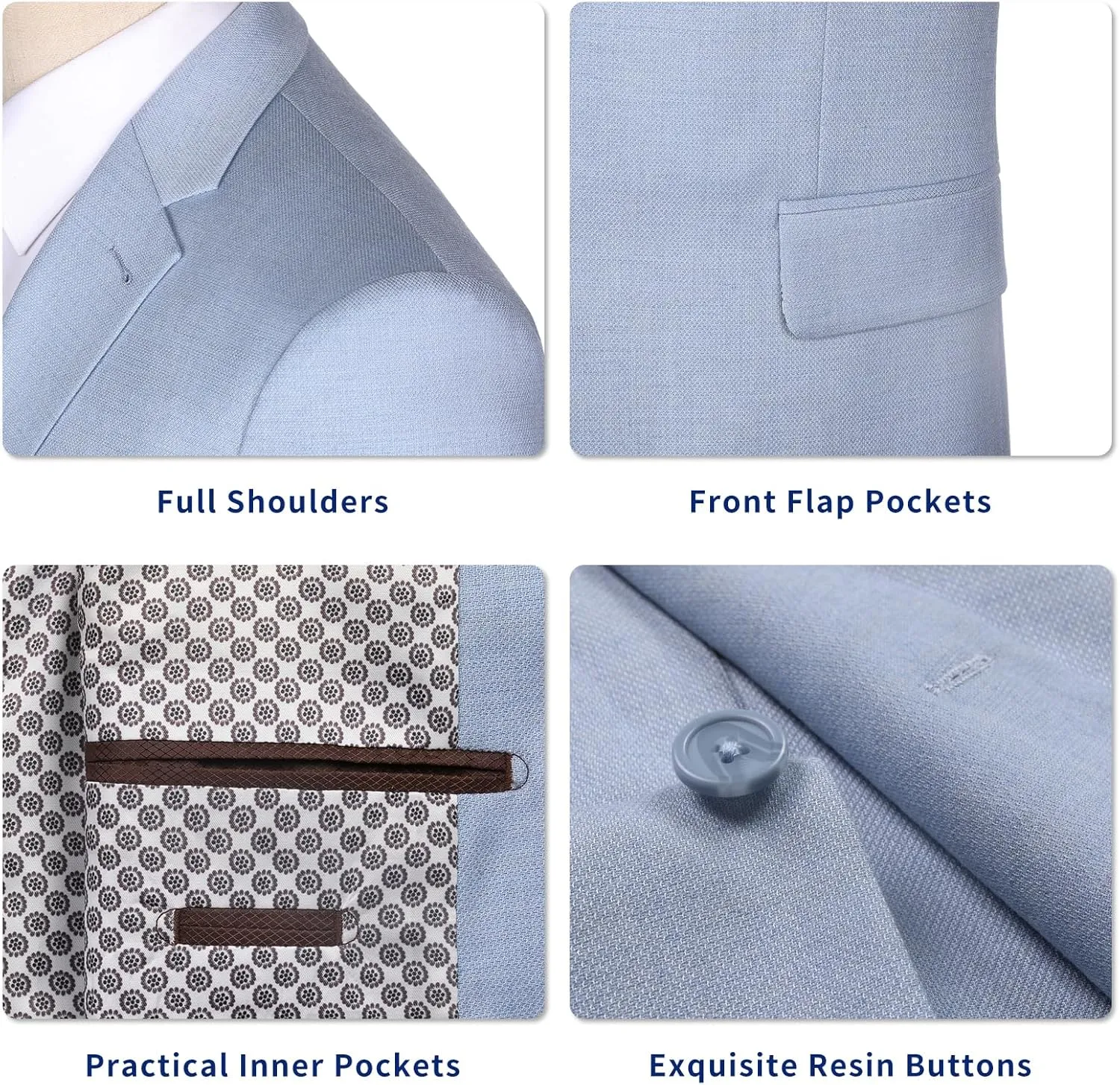 Mens Sport Coat Modern Fit Lightweight 2 Button Casual Blazer Breathable Stylish Sport Jacket for Daily Summer Wear