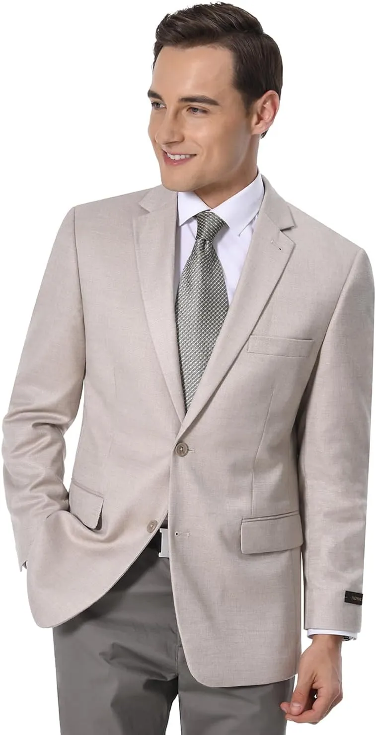 Mens Sport Coat Modern Fit Lightweight 2 Button Casual Blazer Breathable Stylish Sport Jacket for Daily Summer Wear