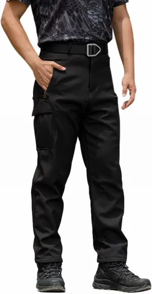MIDOO Golf Pants Men Tapered Leg Casual Joggers Athletic Pants Flex Stretch Loose Straight Sweatpants Work Hiking Pants