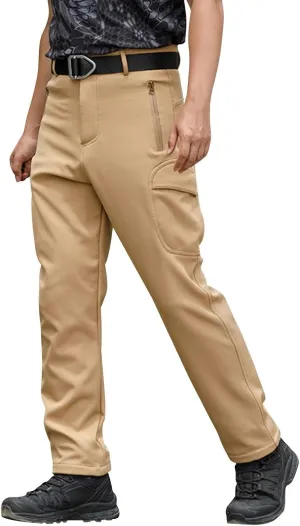 MIDOO Golf Pants Men Tapered Leg Casual Joggers Athletic Pants Flex Stretch Loose Straight Sweatpants Work Hiking Pants