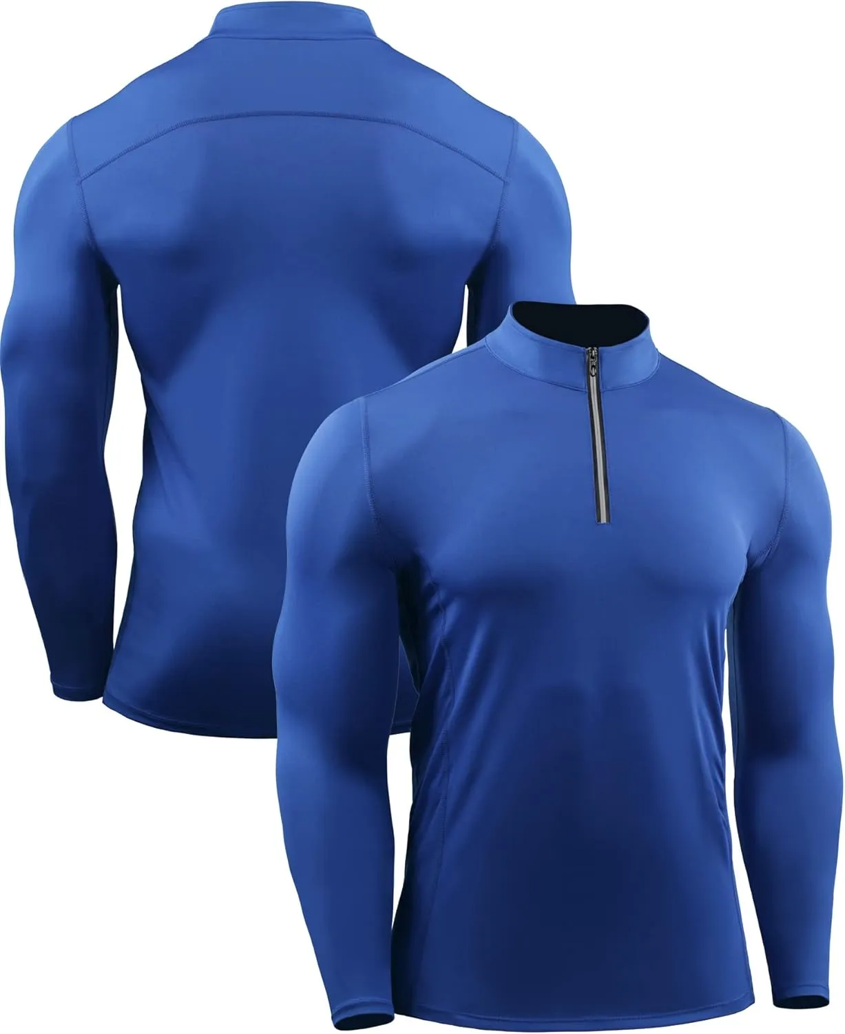 NELEUS Men's 3 Pack Athletic Compression Shirt Running Shirts