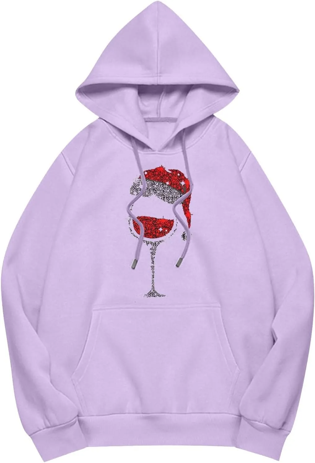 Oversized Hoodies For Women Plus Size Sweatshirt Trendy Pullover Long Sleeve Drawstring With Pockets Winter Clothes