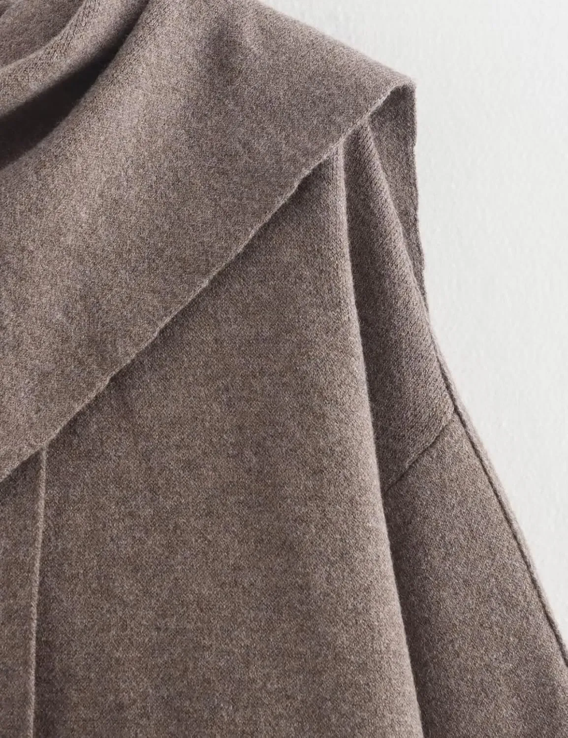 Perbai Women's Oversized Scarf Jacket Cardigan Sweater Trench Coats Side Split Fall Winter Peacoat Shawl Wraps
