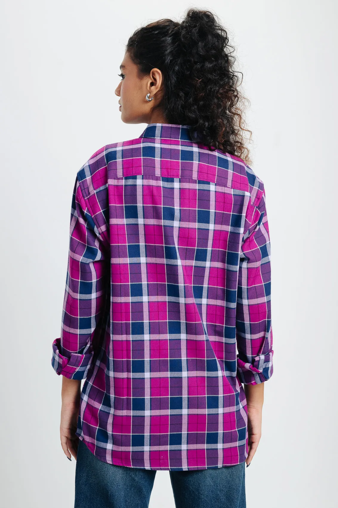 Pink Checkered Shirt