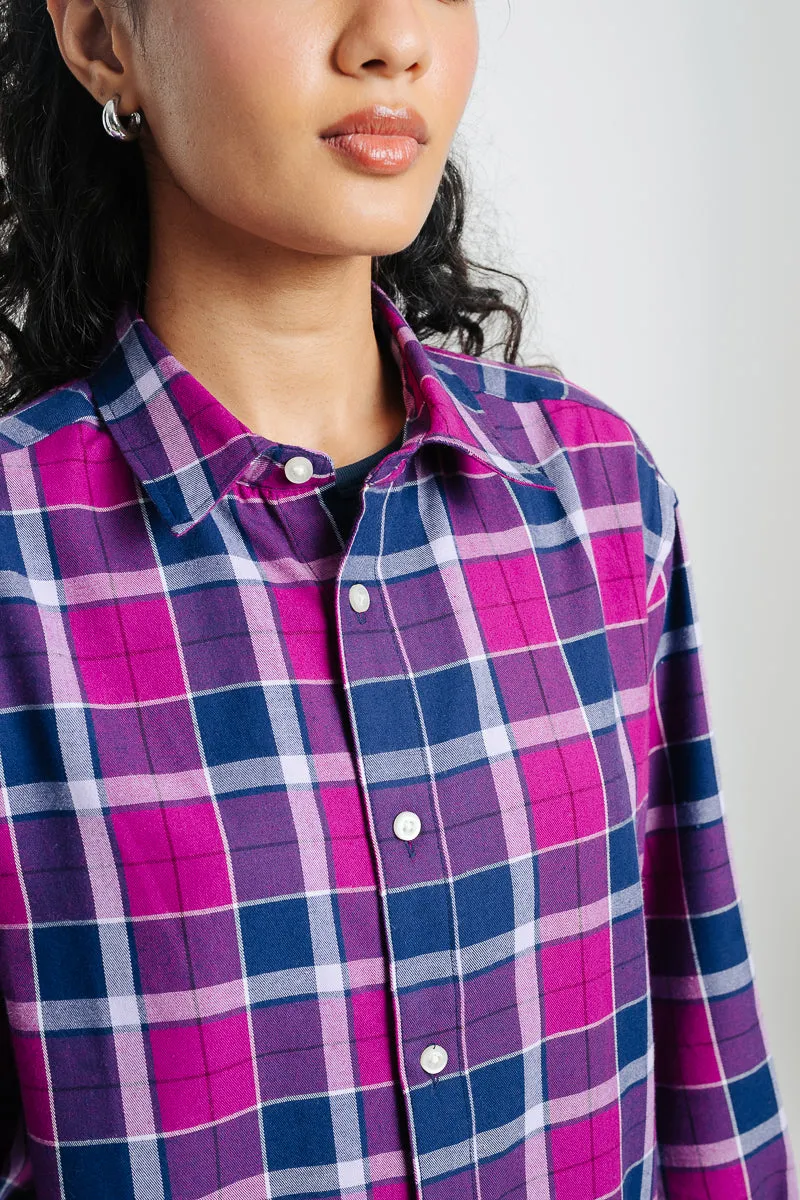 Pink Checkered Shirt