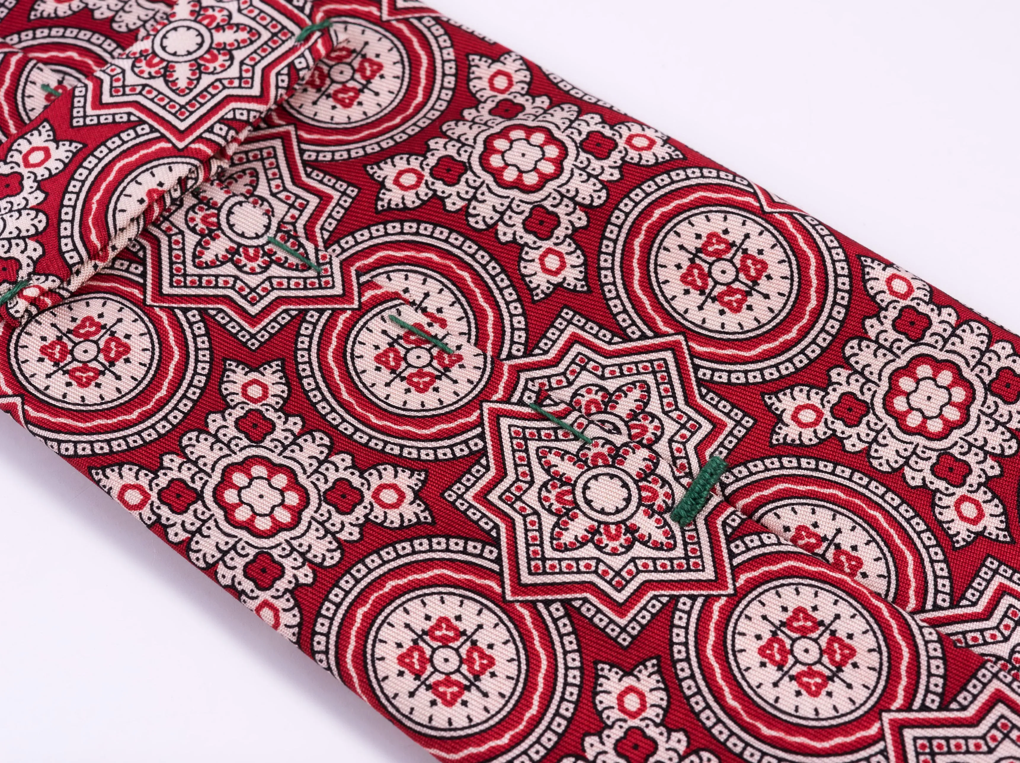 Red Ancient Madder Silk Tie