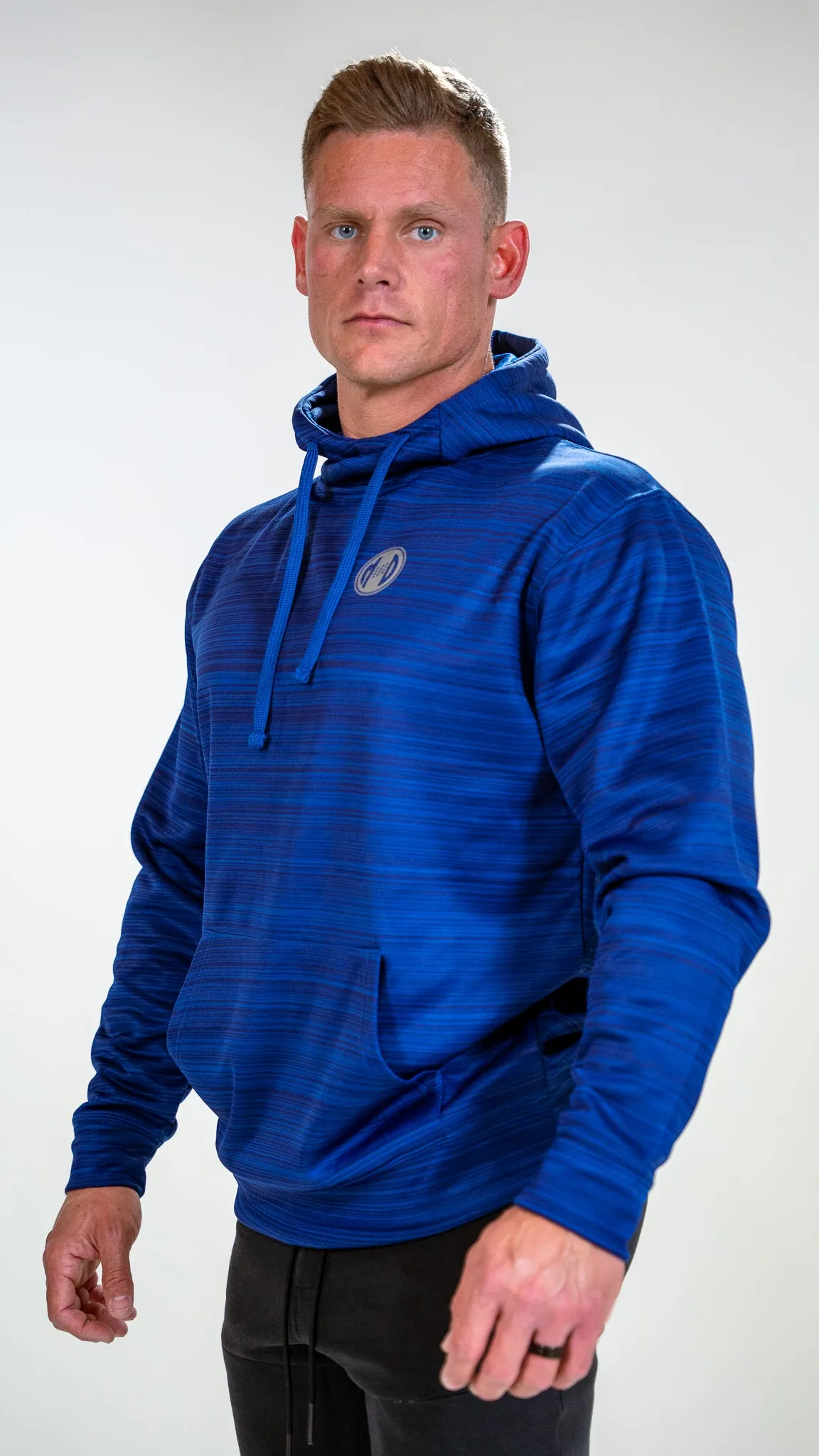 Scuba Neckline Performance Fleece Hoodie