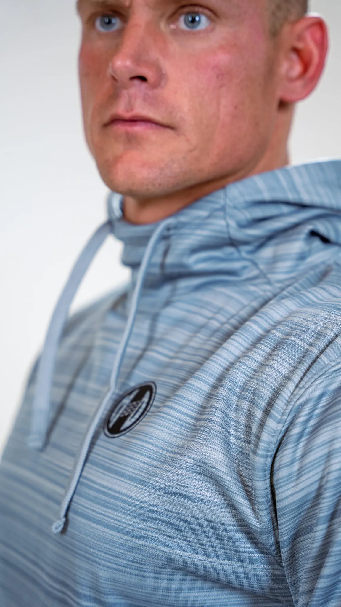 Scuba Neckline Performance Fleece Hoodie