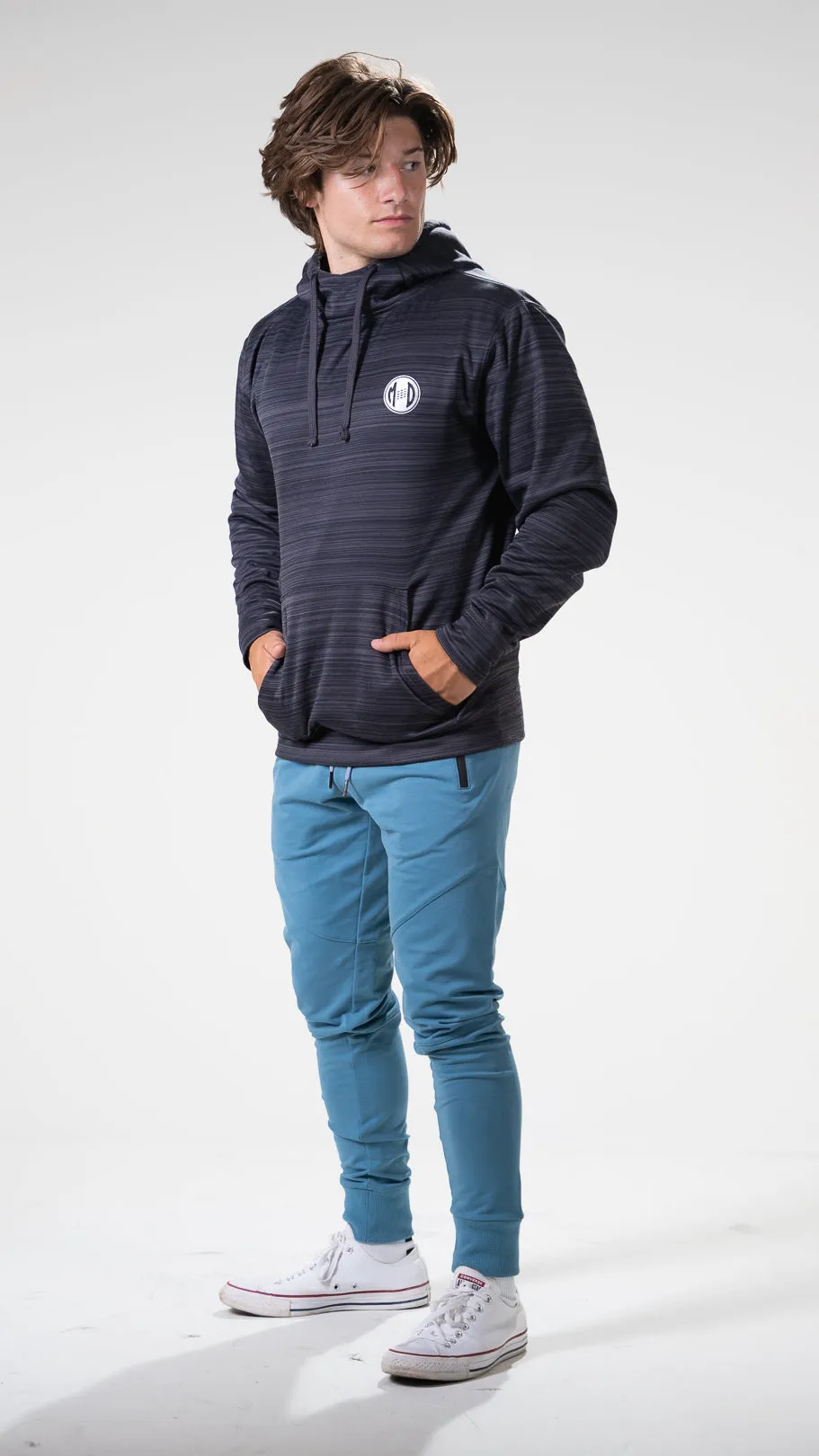 Scuba Neckline Performance Fleece Hoodie