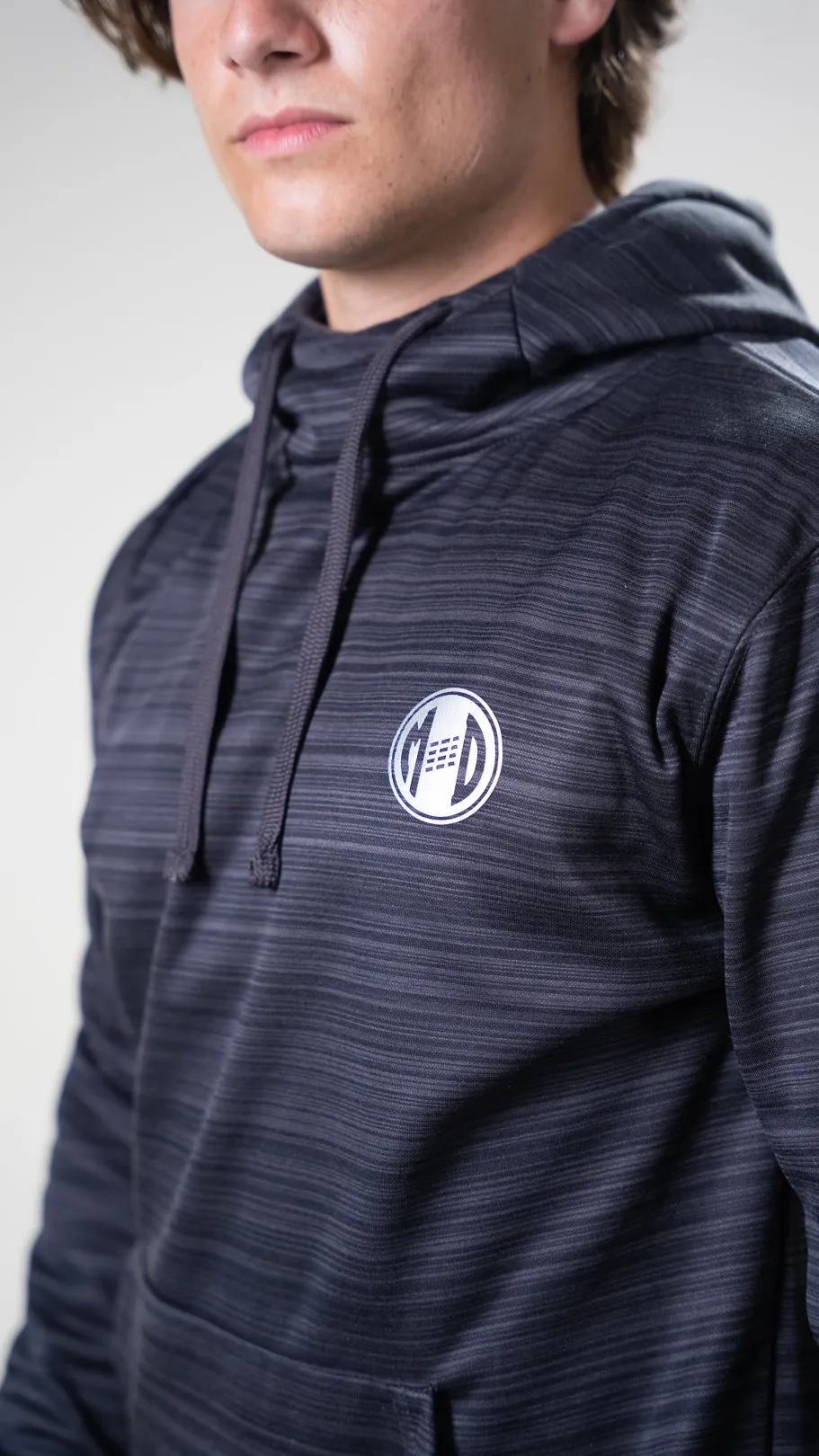 Scuba Neckline Performance Fleece Hoodie