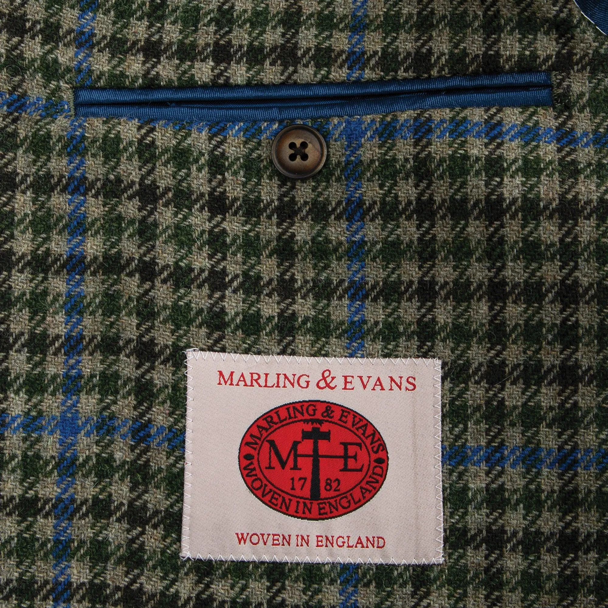 Shetland Marina Plaid Sport Coat