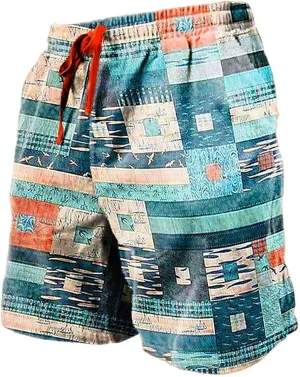 Shorts for Men Casual Summer Waist Drawstring Shorts High with Pockets Elastic Men's Pants Men's Shorts Athletic