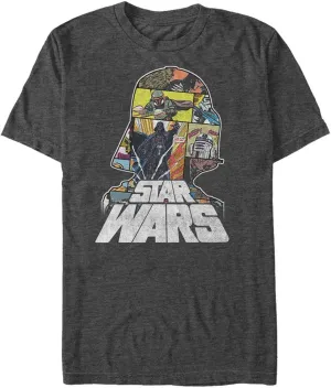 STAR WARS Men's Comic Relief Graphic T-Shirt
