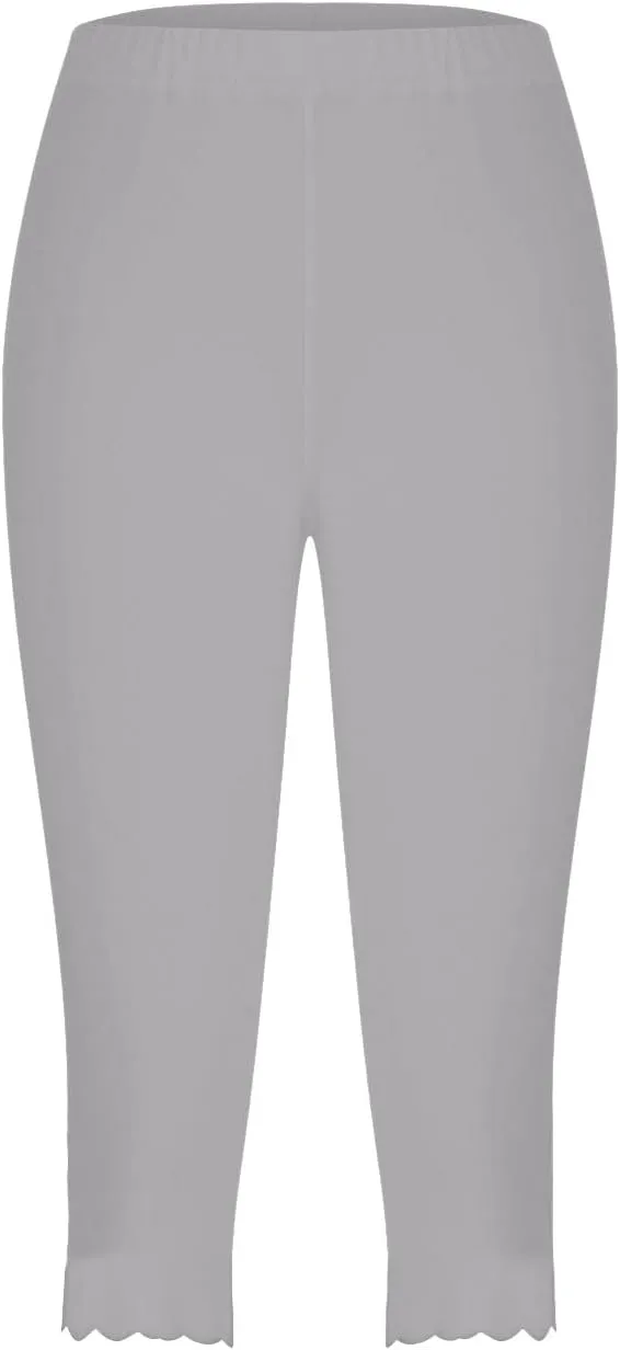 Summer Capri Leggings for Women Slim Fitting Soft Yoga Capris Lightweight Workout Running Yoga Pants Comfy Sweatpants