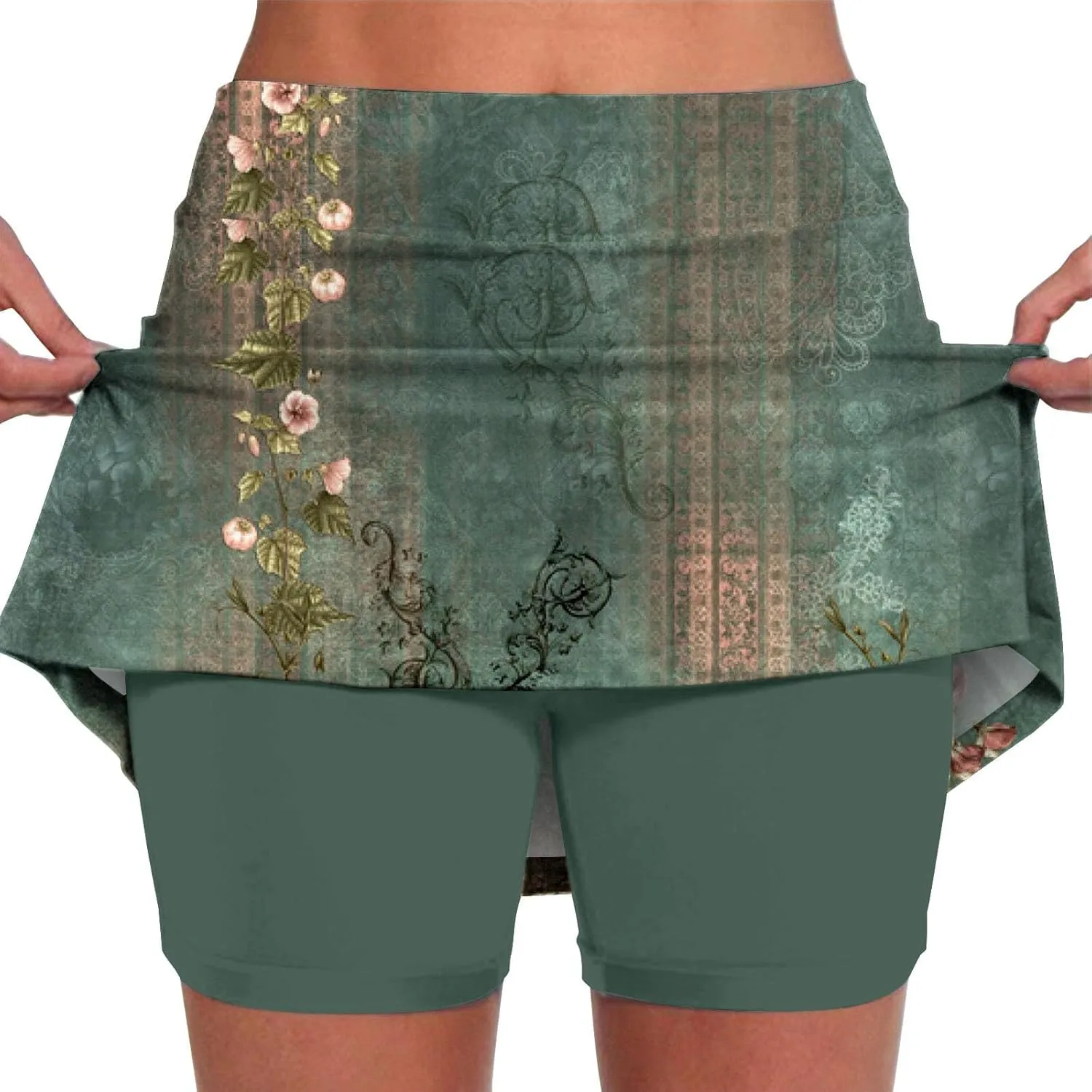 Summer Skirts for Women 2023 Trendy Knee Length Running Shorts for Men 5 inch 2 in 1 Mini Skirt Plus Size Sexy
