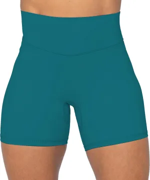 Sunzel No Front Seam High Waist Biker Shorts for Women, Squat Proof Yoga Workout Gym Bike Shorts
