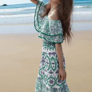 Susan Summer long Midi Dress