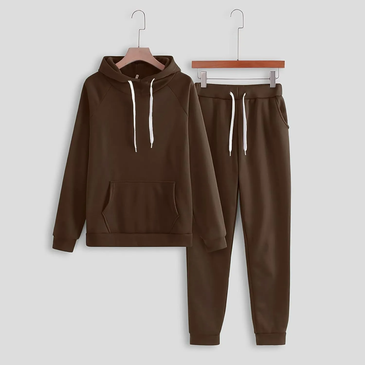 Sweatpants and Sweatshirt Set for Women,2 Piece Tracksuit Outfits Hoodie Sweatshirt and Jogging Sweatpants Suit