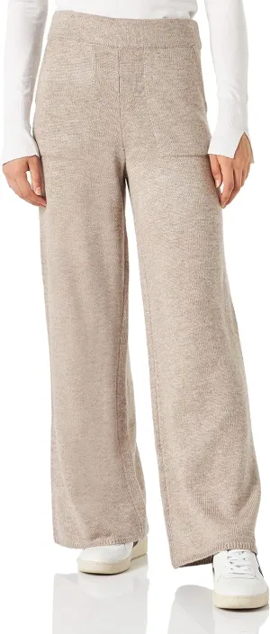 The Drop Women's Cynthia Wide Leg Sweater Pant