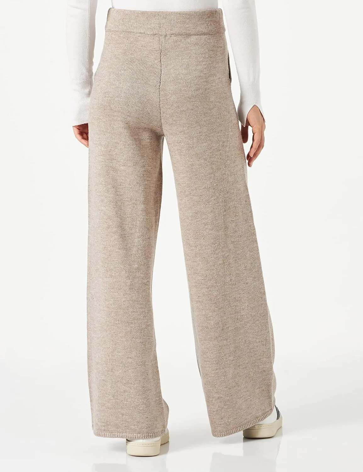 The Drop Women's Cynthia Wide Leg Sweater Pant