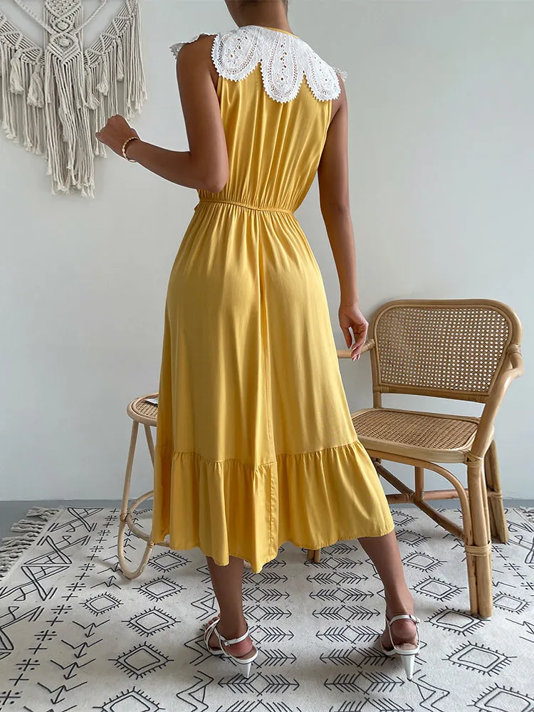 Ties Lace Stunning Dress