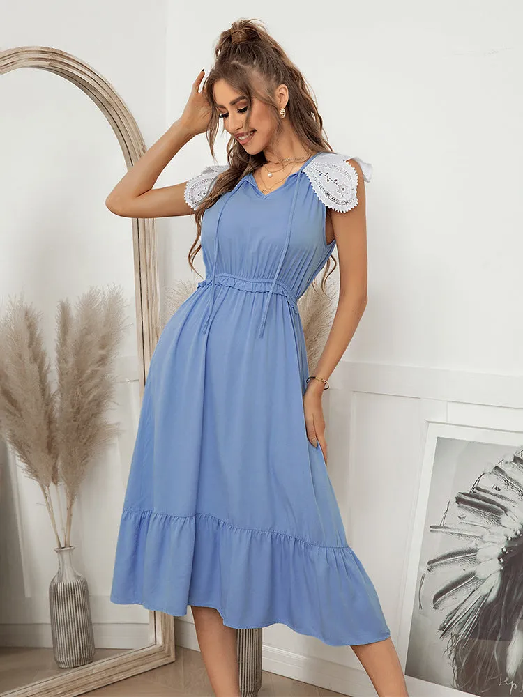 Ties Lace Stunning Dress