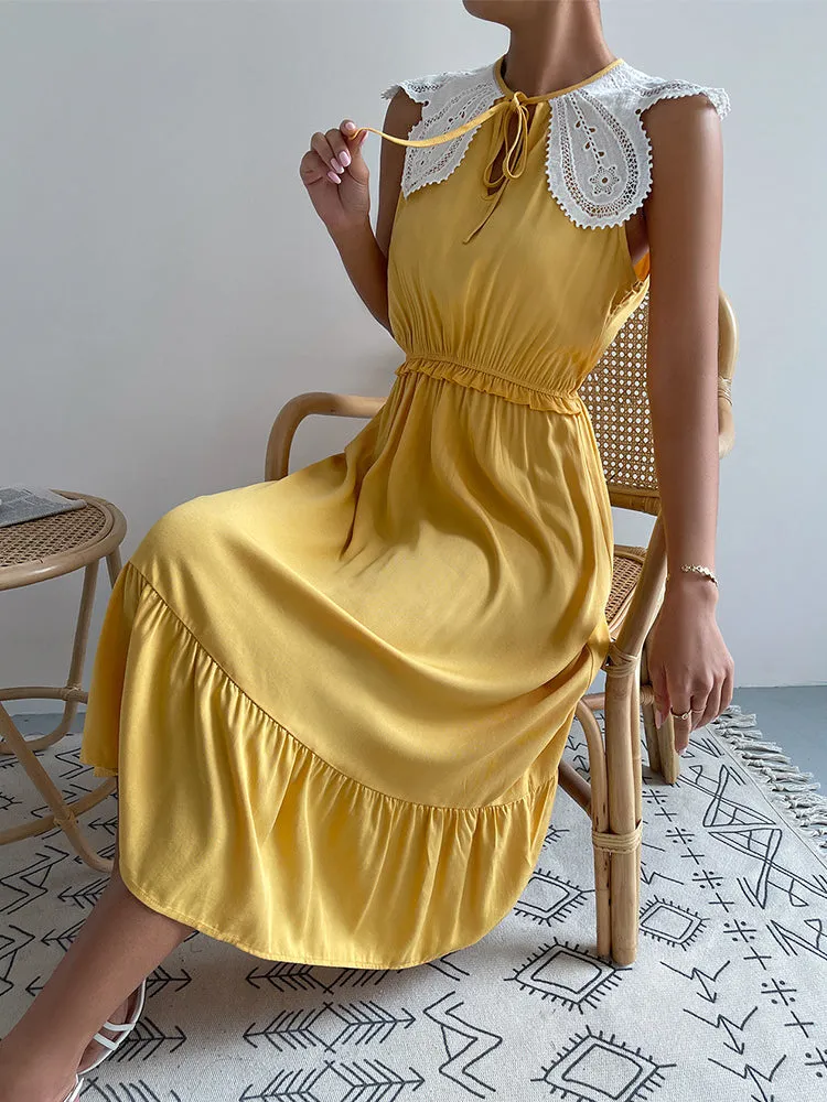 Ties Lace Stunning Dress