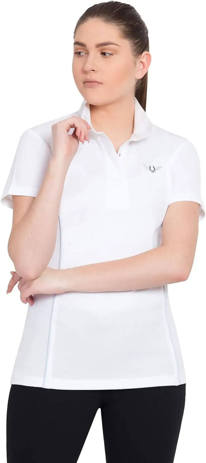 TuffRider Women's Kirby Kwik Dry Short Sleeve Show Shirt