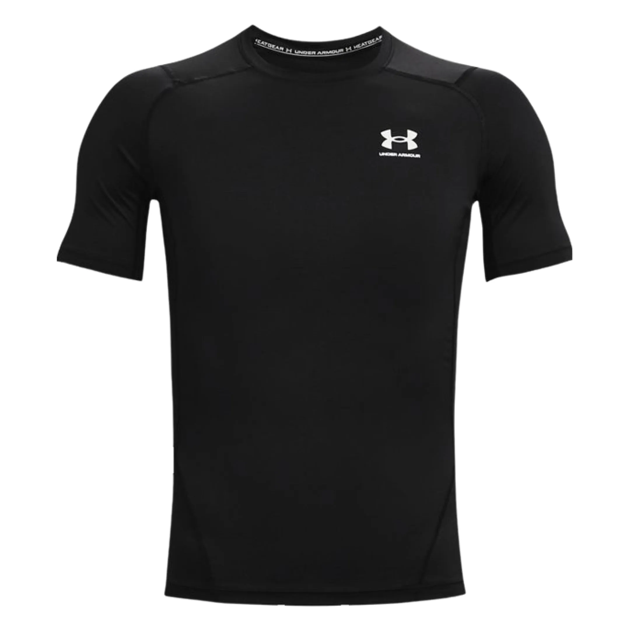 UA Heatgear Compression Short Sleeve Black
