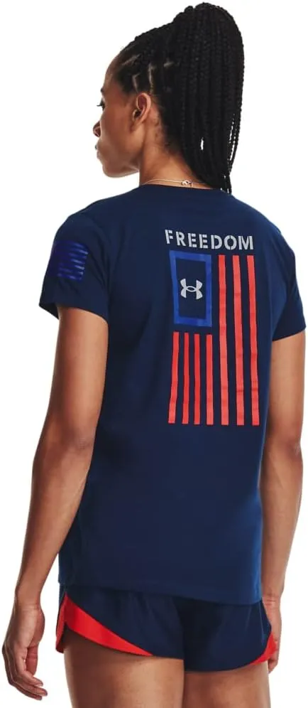 Under Armour Women's New Freedom Flag T-Shirt