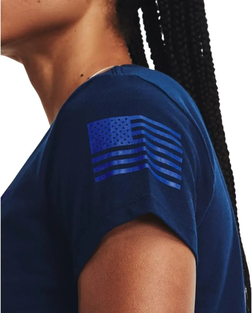 Under Armour Women's New Freedom Flag T-Shirt