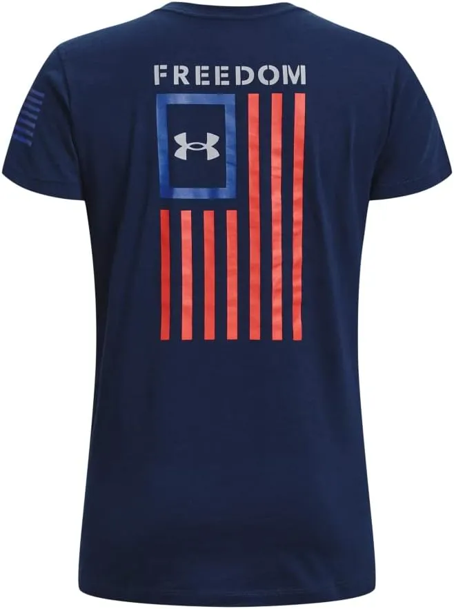 Under Armour Women's New Freedom Flag T-Shirt