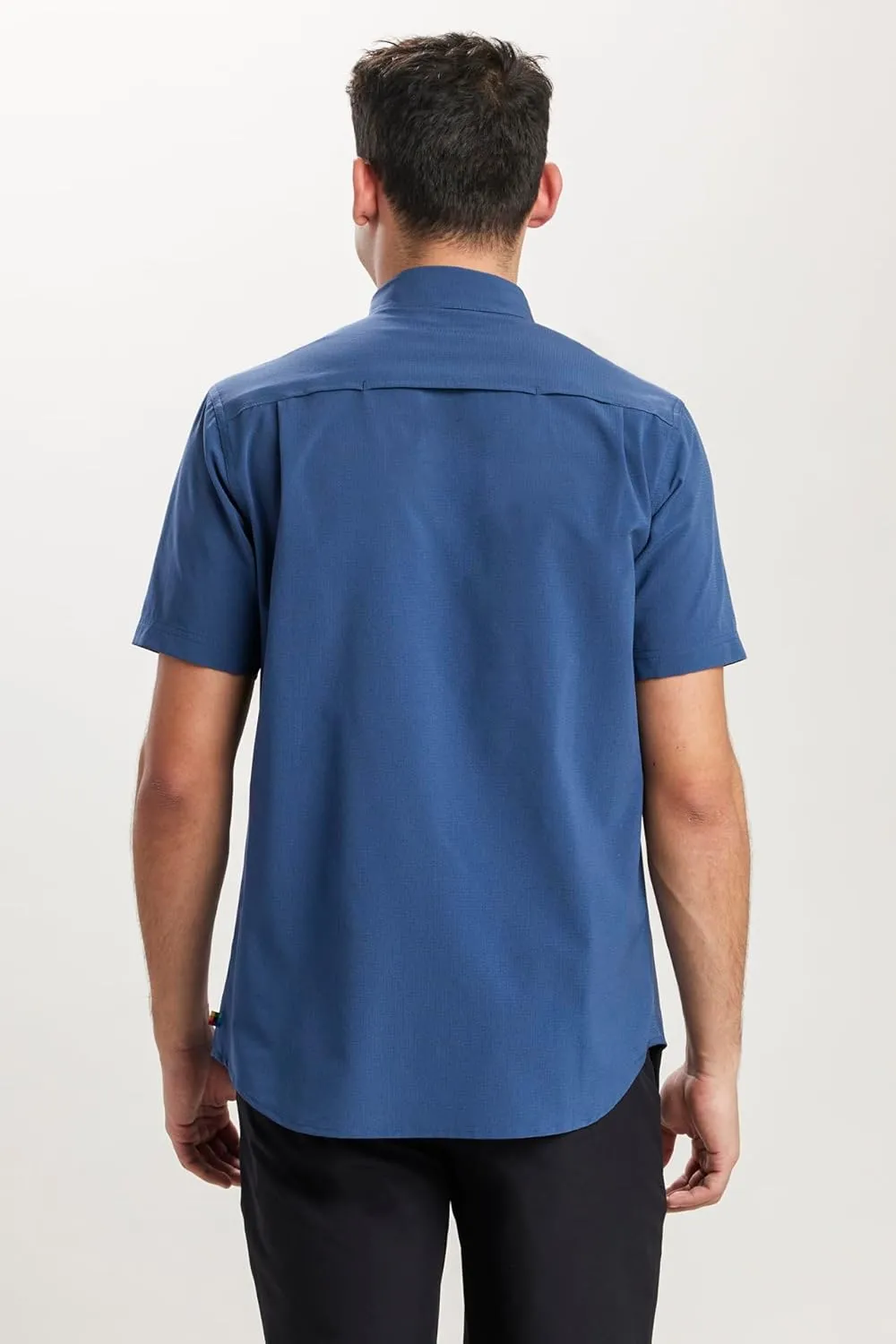 UNIONBAY Men's Short Sleeve Aero Tech Button-up Shirt