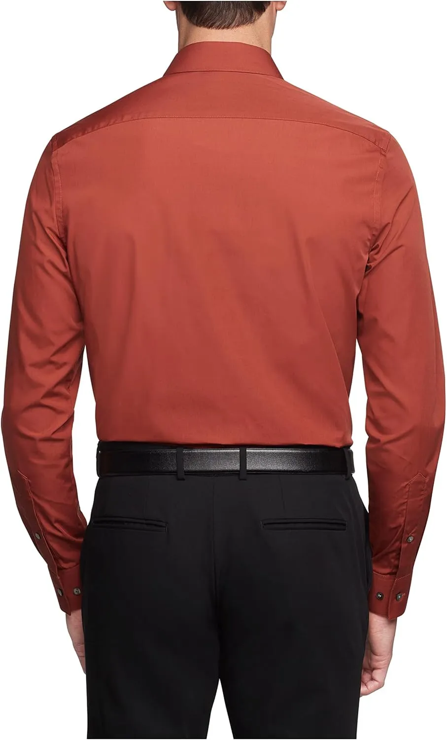 Van Heusen Men's Dress Shirt Regular Fit Poplin Solid