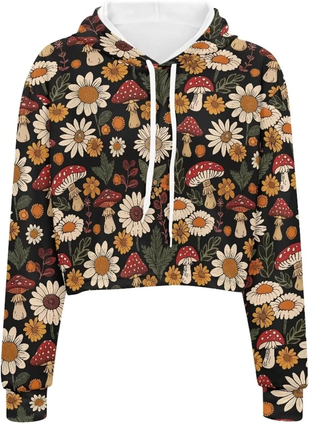 Winter Oversized Hoodies Spring Fall Crop Top Sweaters for Women Lightweight Graphic Sweatshirt with Hood Size S-5XL