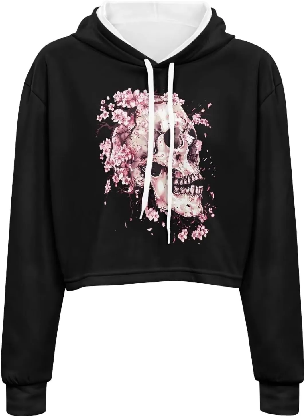 Winter Oversized Hoodies Spring Fall Crop Top Sweaters for Women Lightweight Graphic Sweatshirt with Hood Size S-5XL