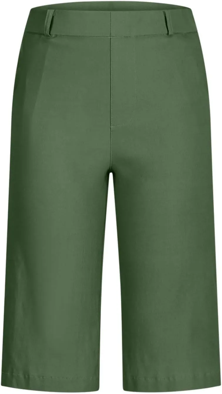 Women's Bermuda Shorts, Summer Straight Leg Chino Dressy Bike Shorts High Waisted Office Casual Party Sweat Shorts