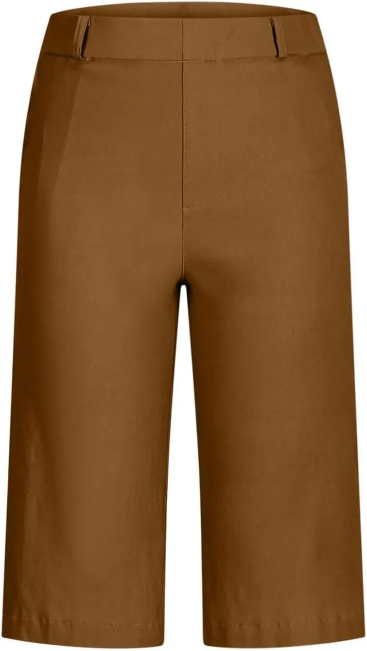 Women's Bermuda Shorts, Summer Straight Leg Chino Dressy Bike Shorts High Waisted Office Casual Party Sweat Shorts
