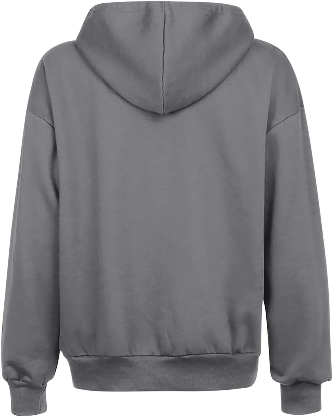 Womens Oversized Zip Up Hoodie Trendy Drawstring Long Sleeve Fall Jackets Casual Teen Girls Y2k Hooded Sweatshirts